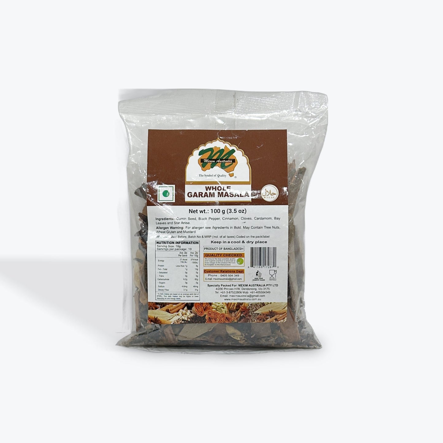 Mexim Whole Garam Masala