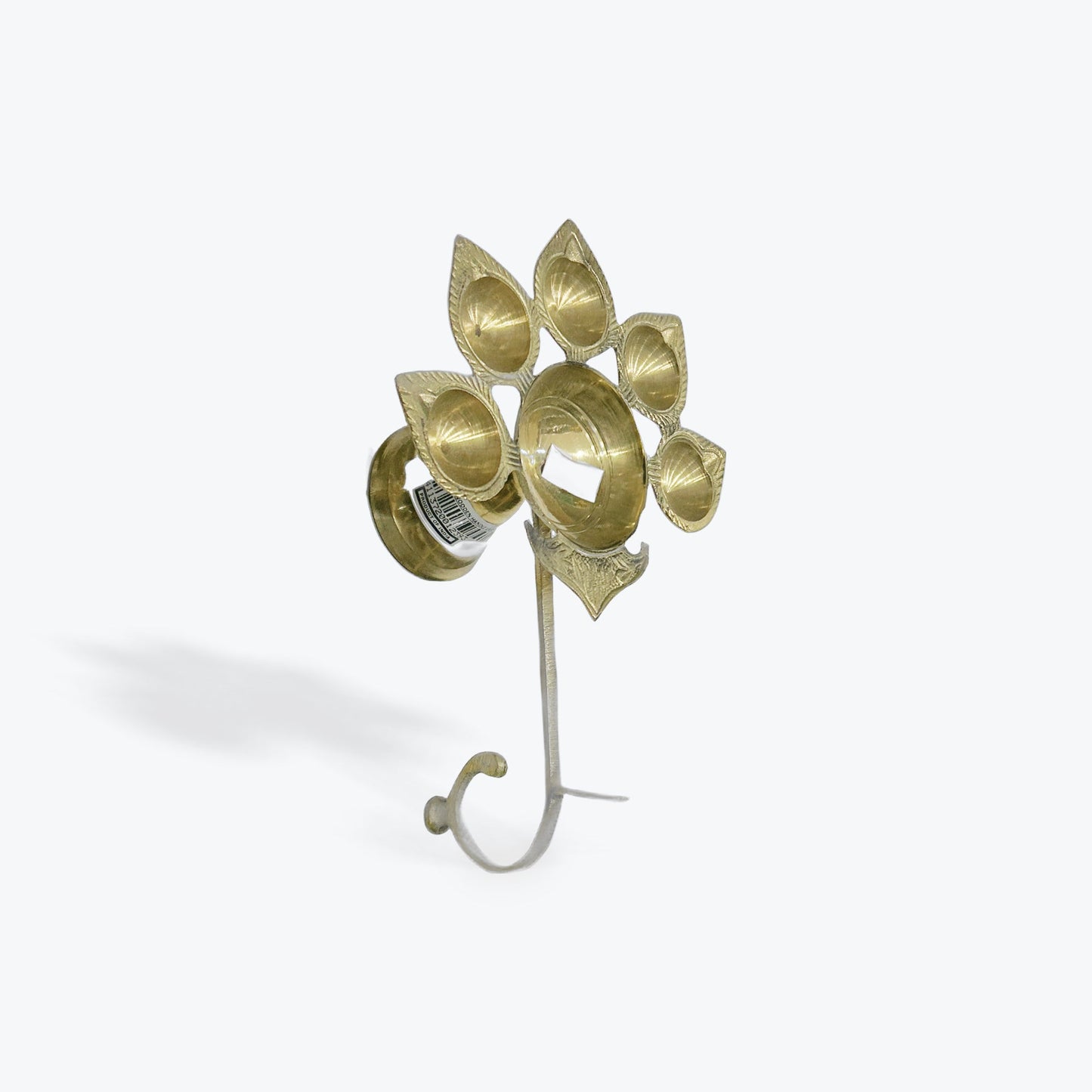 Panch Aarati Wooden Handle Lakh