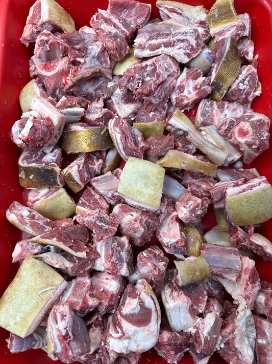 Goat Meat Skin On
