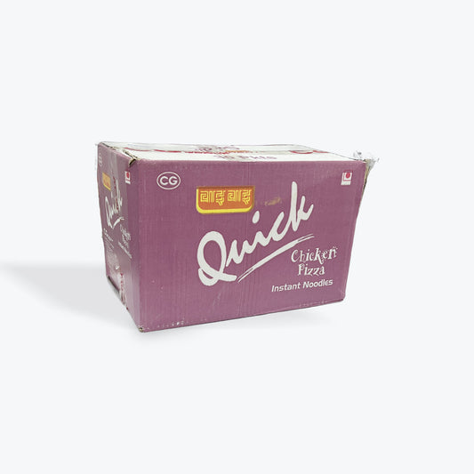 Wai Wai Quick Chicken Pizza (Pink) Box