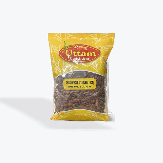 Uttam Chilli Whole Steamless (Hot)