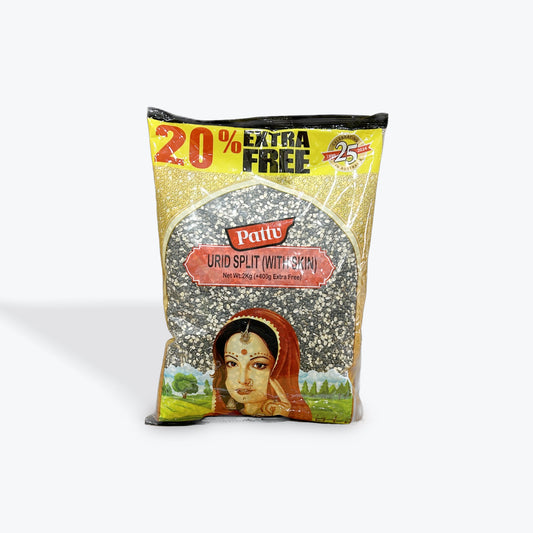 Pattu Urid Split (with Skin)